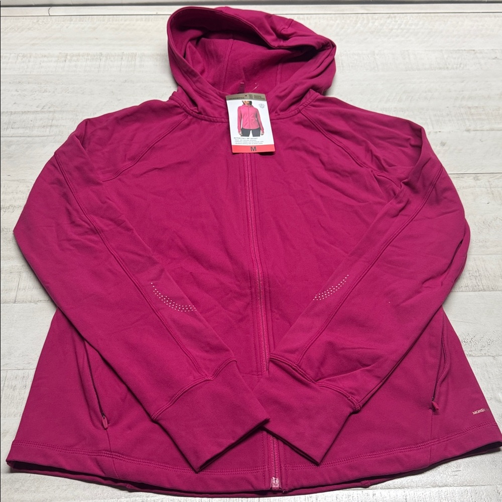 Mondetta Ladies' Active Jacket with Hood nwt